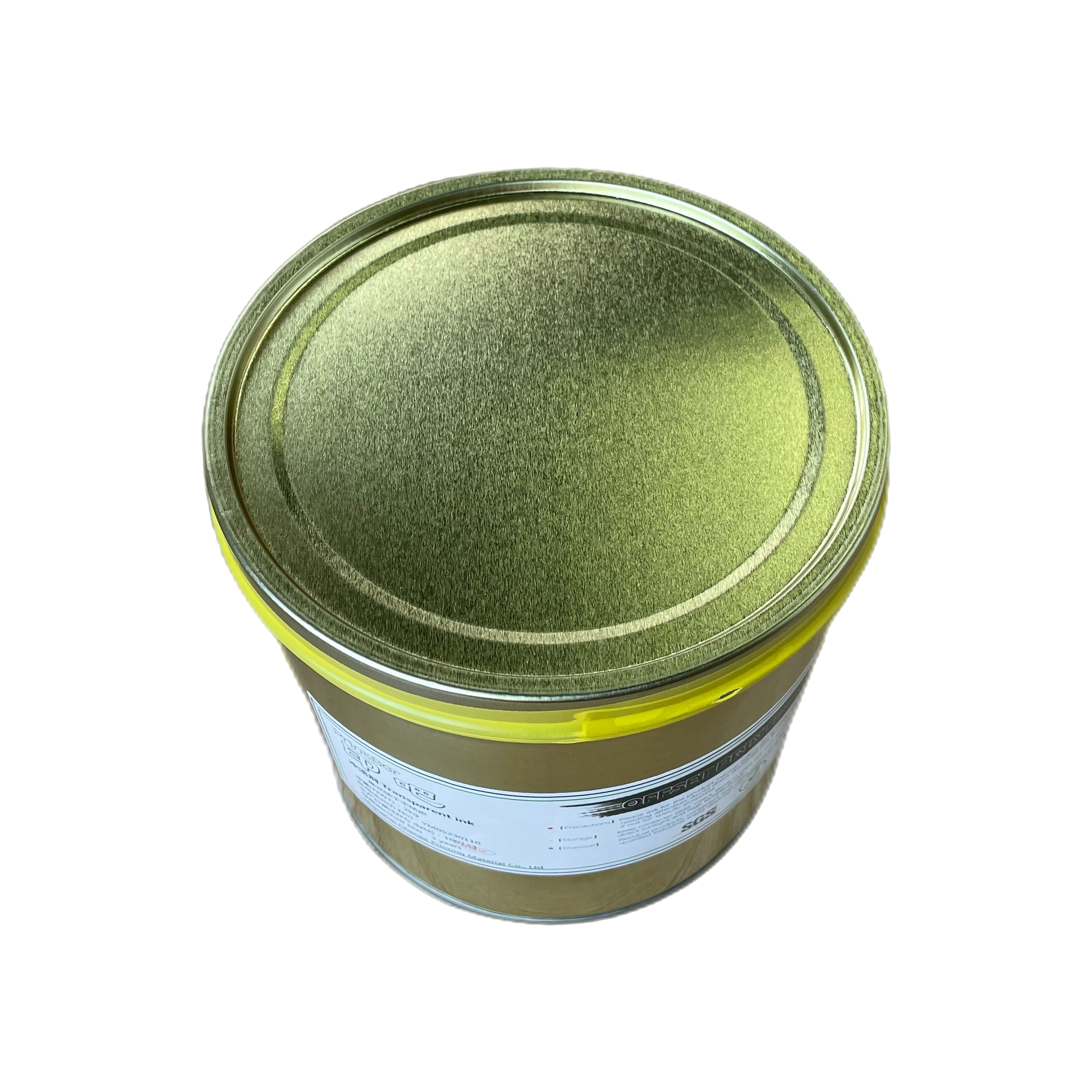 Офсетная печать Прозрачная среда, прозрачные чернила