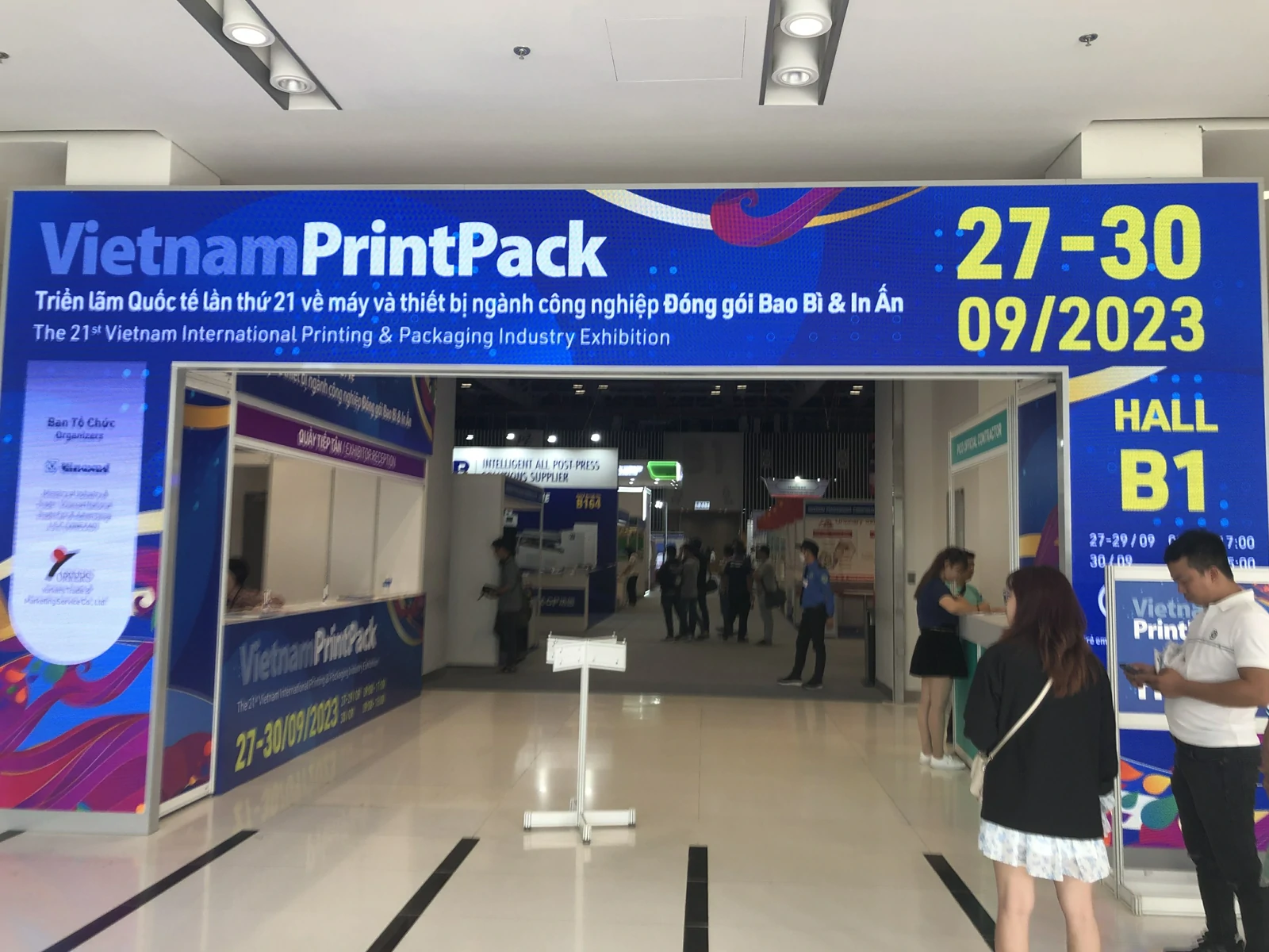 Printbar (Shanghai Chenjie) na targach VietnamPrintPack 2023: 21. Międzynarodowej Wystawie Przemysłu Poligraficznego i Opakowaniowego w Wietnamie, prezentującej globalne rozwiązania w zakresie druku offsetowego.